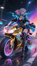 ネオン夜光の疾走