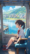 新学期　初めての電車通学