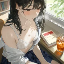 静寂の午後、溢れる時間