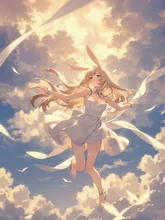 画像生成チャレンジ·空中浮遊 の投稿作品