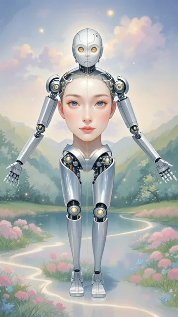 "Mecha-Human Odyssey: In Search of True Identity"