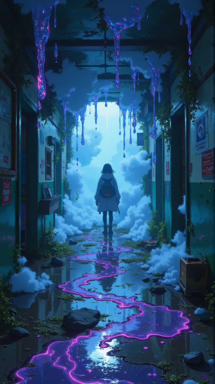 A Mysterious, Slimy Journey — uzoさんのAIイラスト