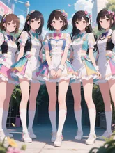 清楚なアイドルグループ