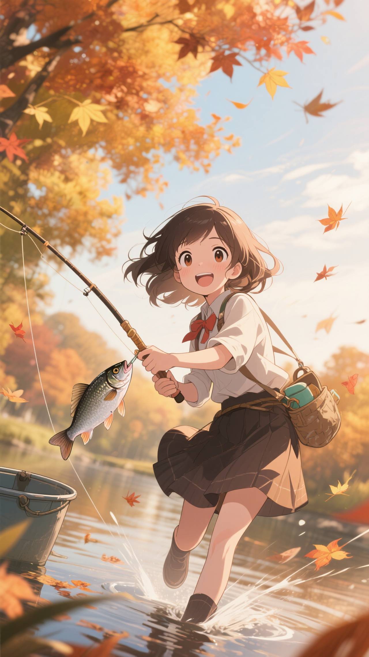 釣れたよ〜
