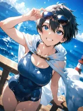灯台の見える岬·初夏チャレンジ の投稿作品