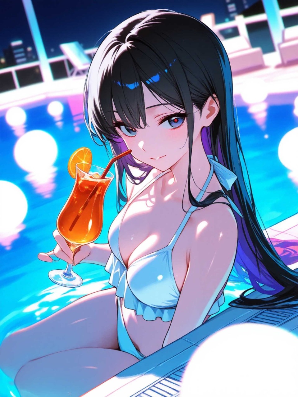 ナイトプールガール