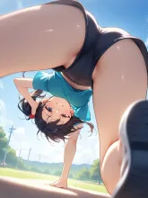 全力でラジオ体操