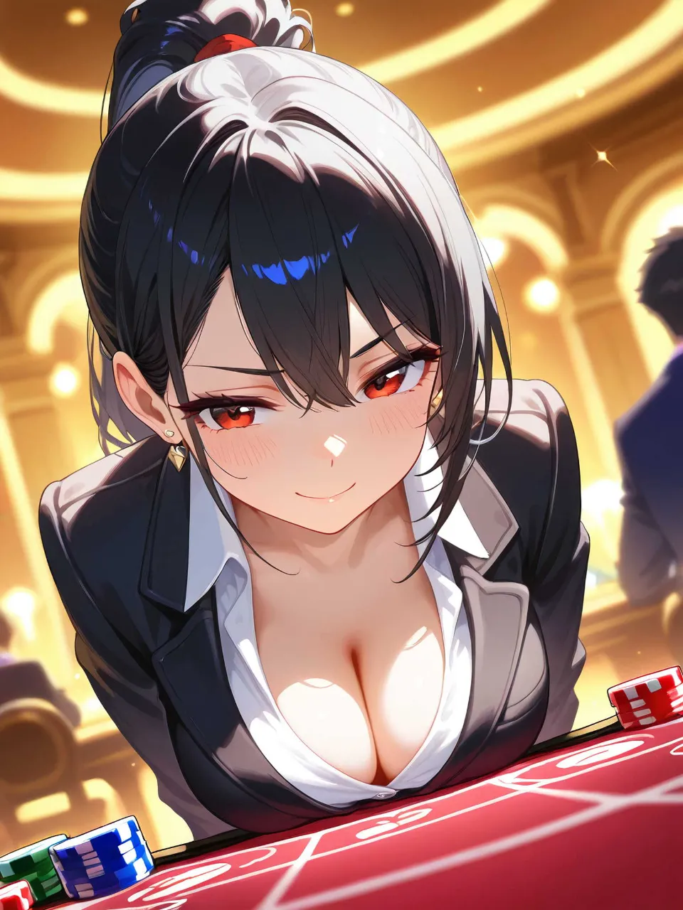 ディーラーの彼女② — TAN2kunさんのAIイラスト