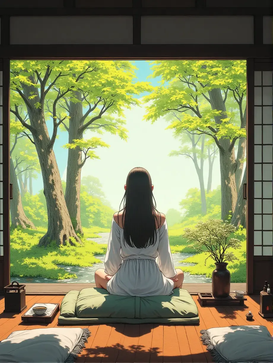 茶道の場 — rairaさんのAIイラスト