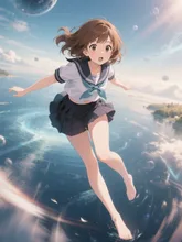 異世界に迷い込んだ女の子♪