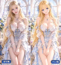 実写風 vs アニメ風·どちらで描くか の投稿作品