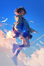 空を翔る