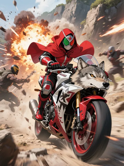 マスクドライダーレッドフード