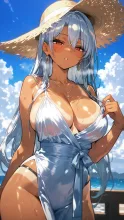 汗ばむ日差し