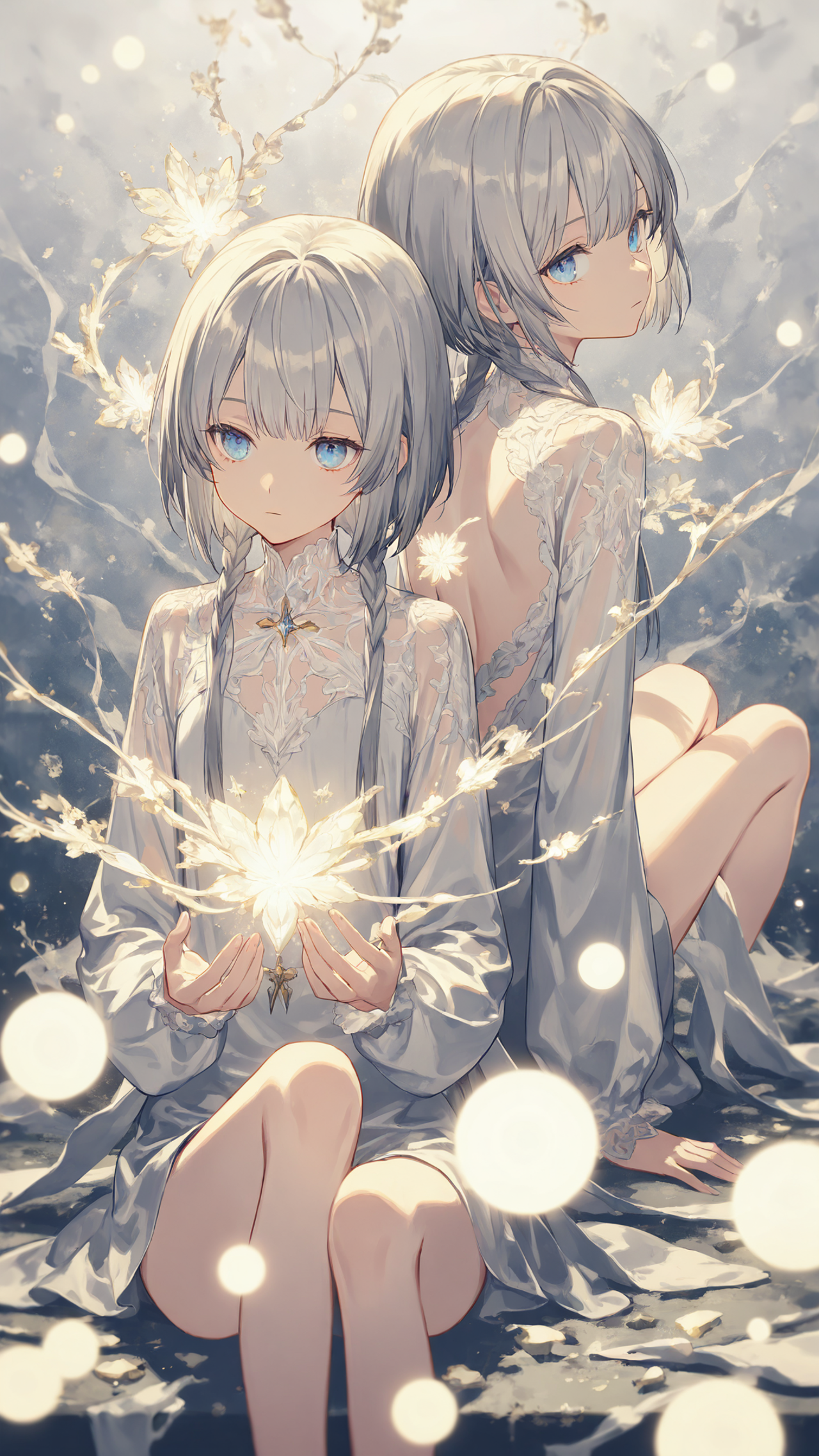 「　絆　」 — 白華【はっか】さんのAIイラスト