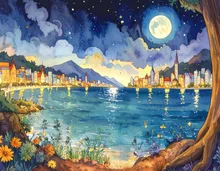 🌃🌊