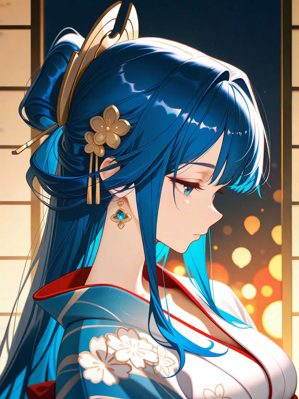 待っています