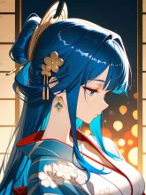 待っています