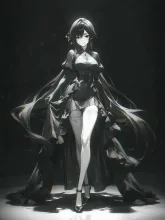 黒づくめ·一色だけでいい の投稿作品