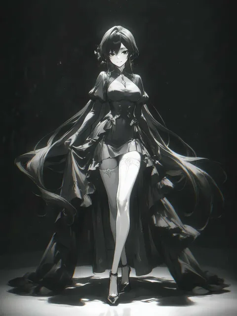 A world of pitch black - 黒づくめ