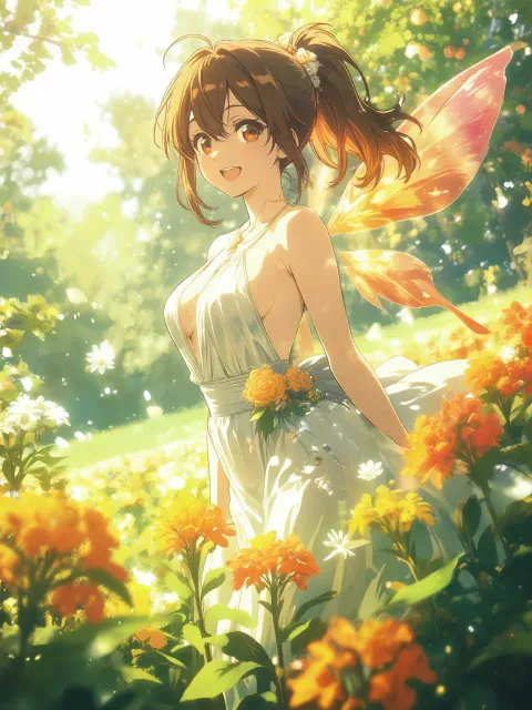 妖精の花園②のAIイラスト - SUPPART