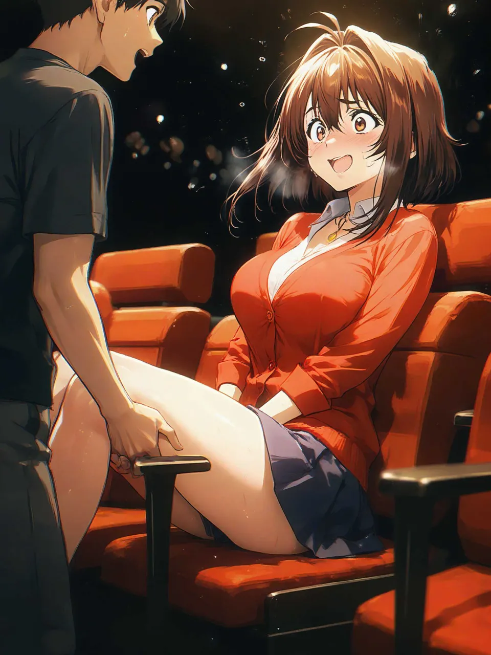 「だれっ⁈ あたしに何するのっ?、、、」