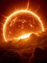 画像生成チャレンジ·太陽 の投稿作品