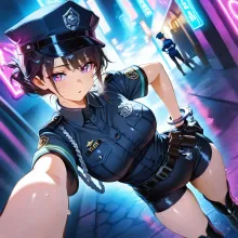 婦警の誇り