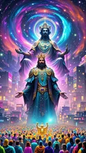 human<KING<GOD<GALAXY
