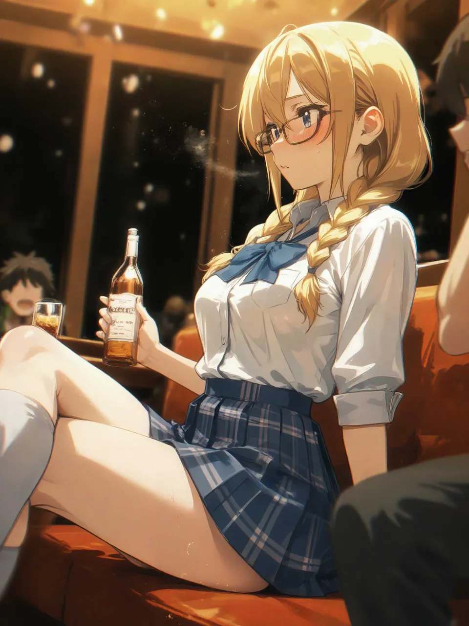 『お〜!カワイイ娘いるじゃん♡どんどん飲ませちゃえ!』