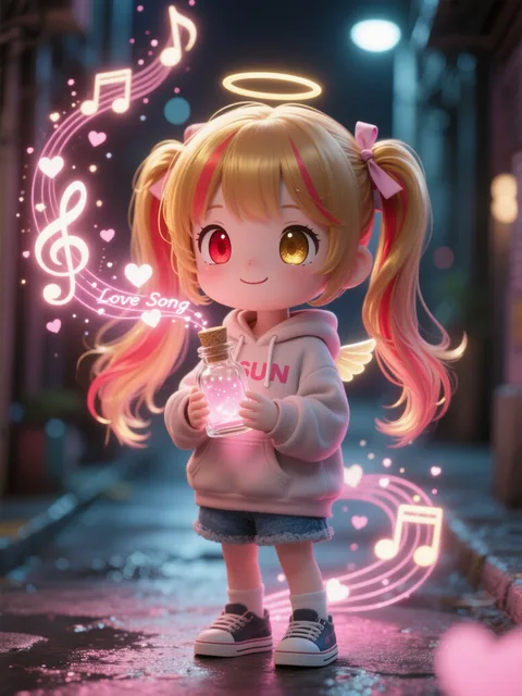 小瓶から音色🎶 ♩♩♩✮*。゚が聴こえてくる(◍ ´꒳` )