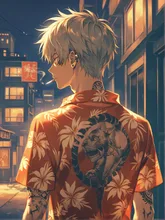 画像生成チャレンジ·ヤクザ の投稿作品