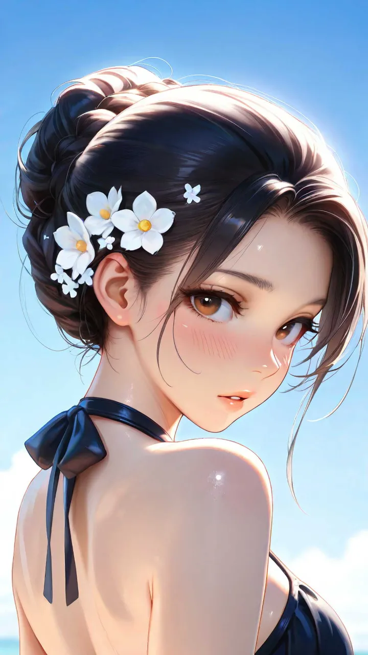 極上のアニメ - 夏のヘアアレンジ / はると