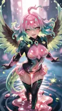 ワタクシ自身がハーピー化 — uzoさんのAIイラスト