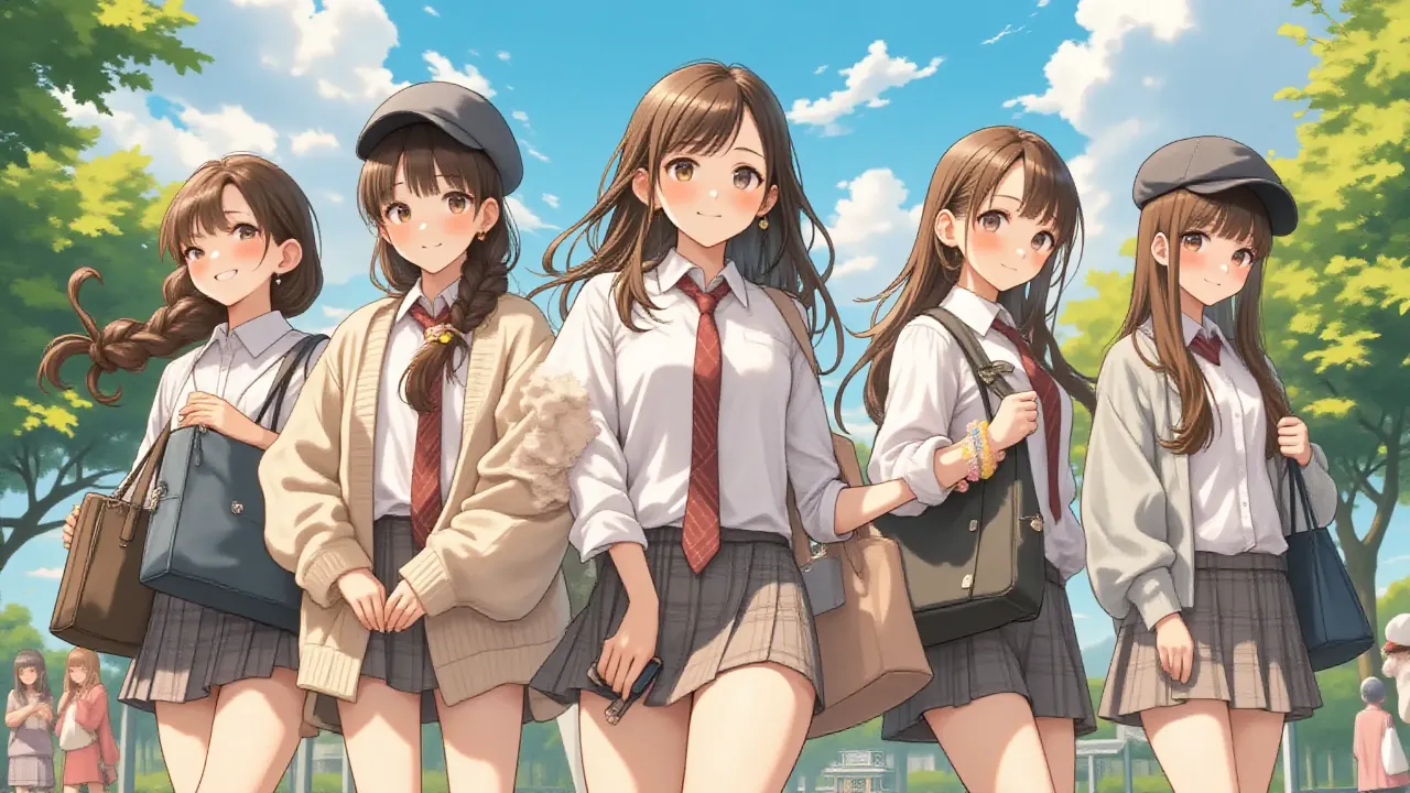 みつあみ — ひぐひでさんのAIイラスト