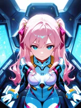 宇宙船のクルー·ワープ前の艦橋 の投稿作品