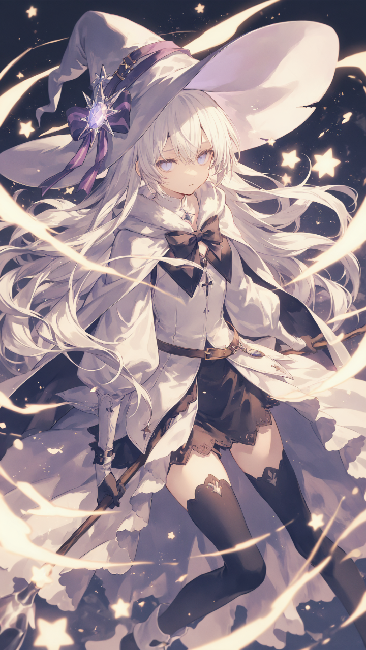 🪄︎︎✨ — 白華【はっか】さんのAIイラスト