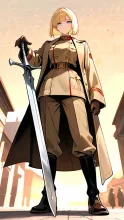 軍服の少女·軍帽とマントの誓い の受賞作品