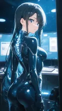 電脳少女·ネオンに灯る鋼の欲望 の投稿作品