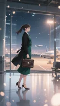 彼女はまだ、止まらない