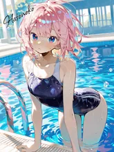 画像生成チャレンジ·水泳部 の投稿作品