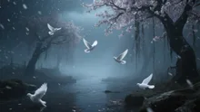 霧の三途の川