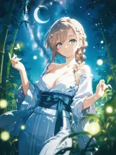 七夕の天の川·星に願いを、ひとつだけ の投稿作品