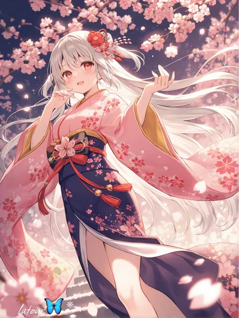 幻月の再光 - 🌸桜舞う少女MAX / latour🦋ིྀʾʾ