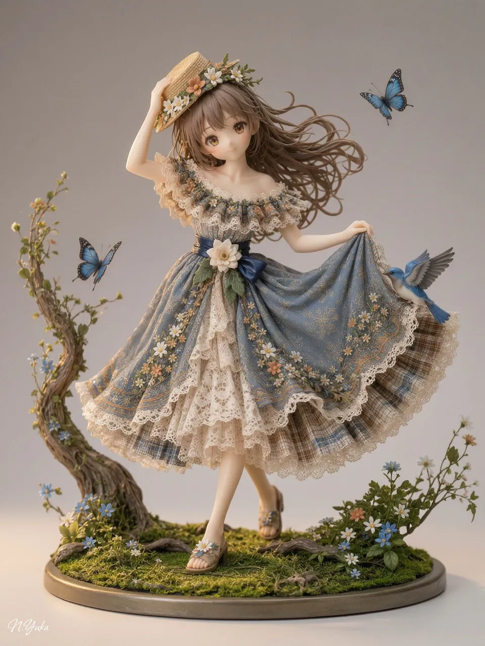 Living Heritage Collection-Vol.01 風を纏う装い — n.yukaさんのAIイラスト