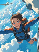 スカイダイビング②