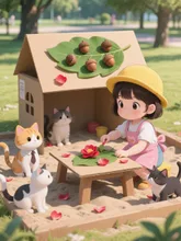 画像生成チャレンジ·ままごと の投稿作品