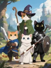 冒険者だにゃん🐱🐱🐱🐱