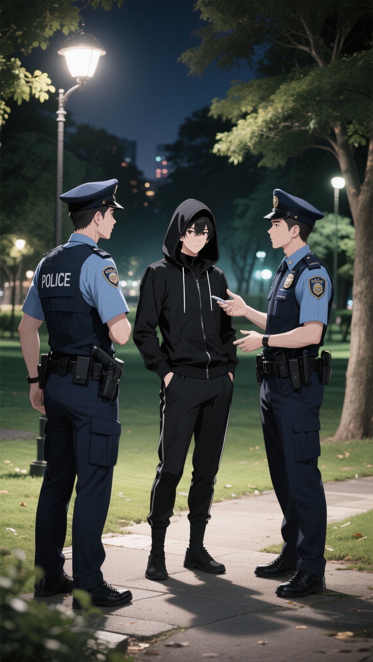夜の公園