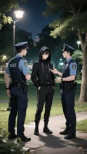 夜の公園